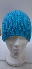 handgestrickte Mütze ,  gemustert