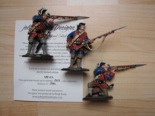 John Jenkins Design VM-02  (3 Figuren Set) 3 Mann im Feuergefecht No. 327/500