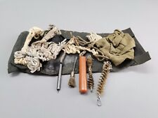 altes Waffenreinigungsset Pistole Langwaffe Tasche OVP Militär Armee Putzschnur