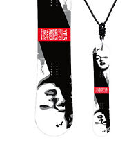 Miniboard  YES Great Women 153e 11/12 CLASSIC Snowboard als Halskette B06