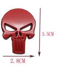Punisher Totenkopf Aufkleber