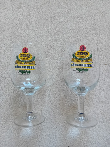 Biertulpen 2er set lübzer - set, "lübzer