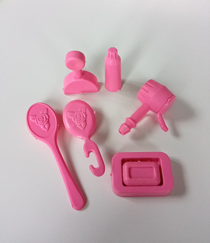 Barbie toilettenzubehör - barbie,