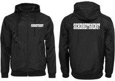 Herren Regenjacke Sicherheitsdienst Security – bestickt – Türsteher
