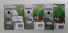 3x original epson t0431 schwarz epson stylus c84 c86 cx6400 cx6600