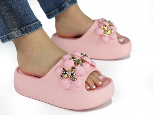 Rosa plateau flip flops - plateau-flip-flops, aus