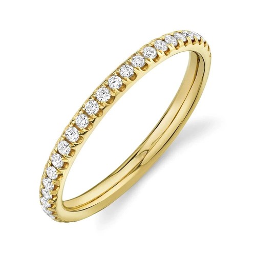 14k gelbgold diamant ewiger - gelbgold,
