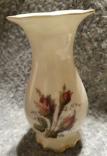 Rosenthal Porzellan Moliere Vase Jersey mit der Krone  / Blumenmuster Dekoration