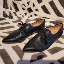 Pretty Ballerinas 39 schwarz Leder chic Halbschuh Pumps NEU