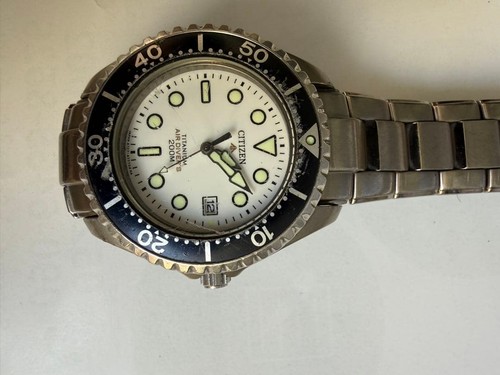 Citizen titanium air diver - air, diver's