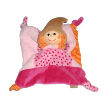 Sterntaler rosa Hexe Helene ca. 24 x 24 cm Schmusetuch Schnuffeltuch Kuscheltuch