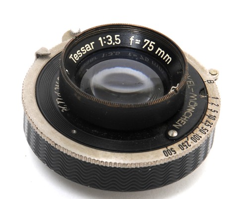 Zeiss opton tessar 75mm - zeiss-opton, 3,5/75mm
