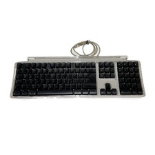 Vintage Apple Pro Keyboard M7803 Jahr 2000 Retro Tech Schwarze Tasten USB