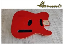 Tele Erle Body, Finish Dakota Red, Cream Bindings, Gewicht 2,25 kg, B Ware