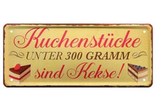 Blechschild lustige Sprüche