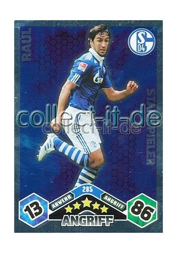 Match attax 285 - match, raul