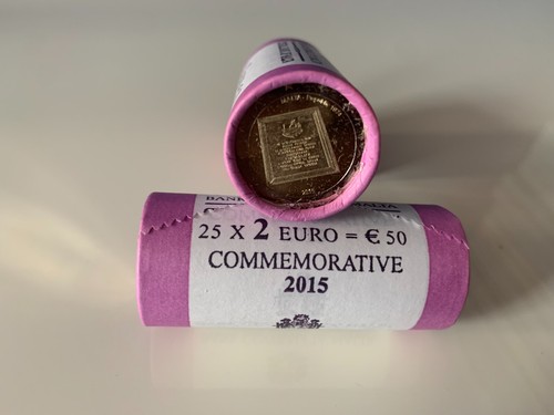 25x euro rolle 2015 malta - rolle,