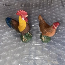 Schleich ® Farm World Hahn und Huhn Henne 13645, 13646 TOP