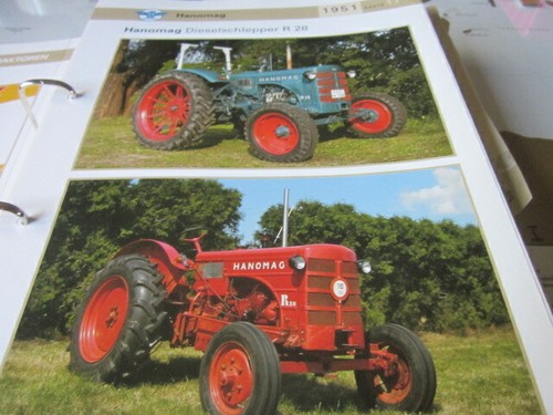 Traktor archiv hanomag - traktor,