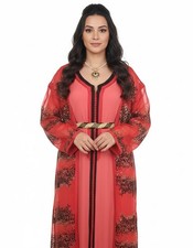 Damen Kaftan Brautkleid