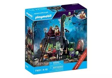 Playmobil 71651 Gespenstische Ruine 3 Figuren Spinne Fledermäuse Ratten Sarg NEU
