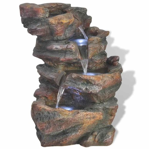 Zimmerbrunnen led polyresin - zimmerbrunnen,