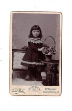 CDV Foto Niedliches kleines Mädchen - Wiener Neustadt 1900er