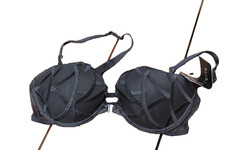 Implicite by Simone Perele Damen Bügel BH Silver Schwarz Gr: 80A Verschluss vorn