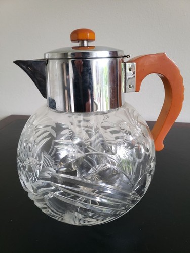 Antik art deco kristall - kristall, kalte
