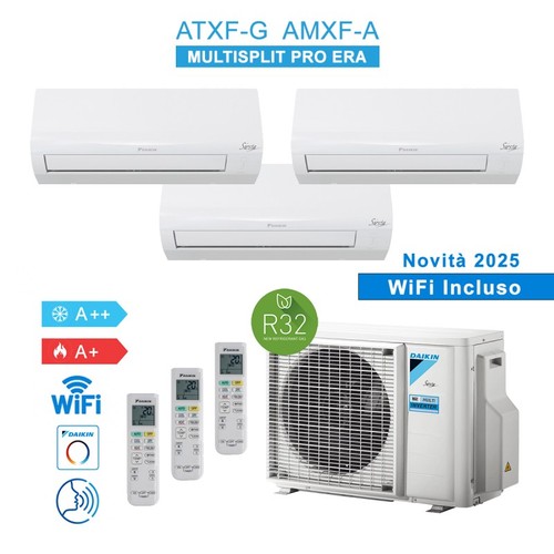 Daikin 3amxf52a9 2x atxf25g - 2x,