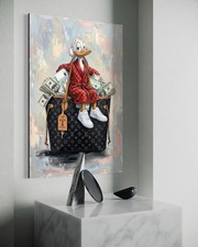 Dagobert duck leinwand bild - duck,