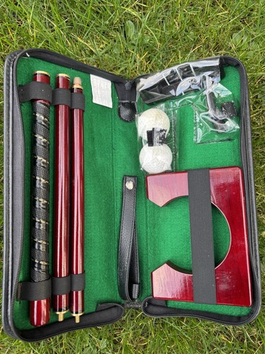 Tragbares golf putting set - tragbares,