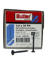 10 Pakete Schnellbauschrauben / Rigipsschrauben Ø 3,9x35mm Grobgewinde mit Bit..