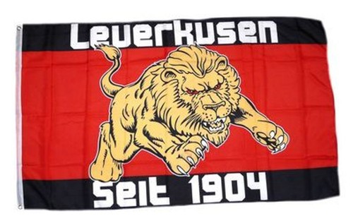 Leverkusen flagge fahne seit - fahne, "seit