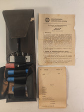 DDR Volkspolizei Alkoholtester "Alcolor" 1975 Verkehrskontrolle Alkohol Tester