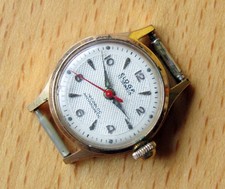 Alte ELOGA 17 Jewels Uhr, mechanische Armbanduhr m. Handaufzug, swiss made