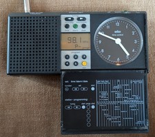 Top  BRAUN Digital/Analog Radiowecker Typ 3869 / ABR 314df – Made in Germany