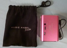 Stereo Mini Lautsprecher "Music Angel Friendz", pink/rosa, kein/ohne Bluetooth