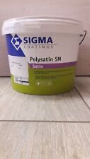 6€/L Sigma Polysatin SM 12,5L Innen-Raufaser-Farbe-Tapeten-Wand-Decken (A1699)