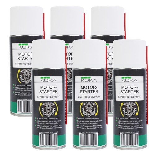 Koka starthilfe spray 400ml - 6x,