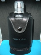 Flachmann Berendsohn mit Kunstlederköcher & Zubehör