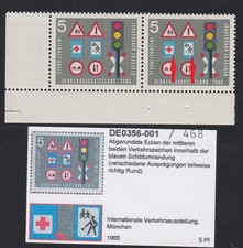 Bund PLF 468 f 47 abgerundete Ecken der mittleren beiden Verkehrszeichen innerha