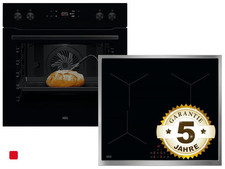 AEG AH63B Set Pyrolyse Herd OE7P621AK + Induktionskochfeld OIX64A00XB