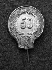 Regimentstreffabzeichen Kameradschaft ehemaliger Husaren Düsseldorf 100% orig.