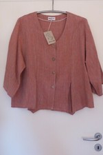 LACOSA Leinen Bluse Jacke 48