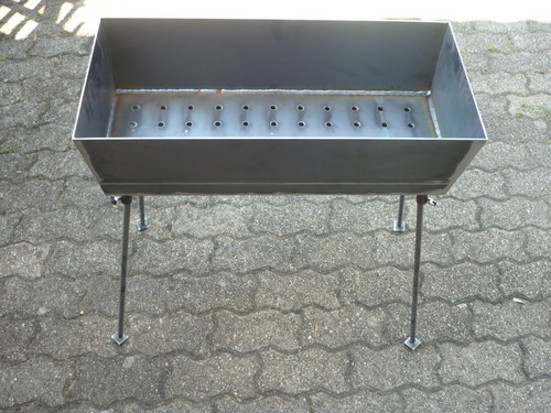 Mangal aus stahl 50x27 - stahl,