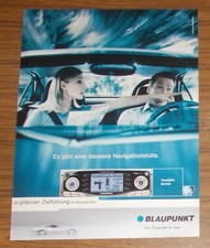 Seltene Werbung BLAUPUNKT TRAVELPILOT DX-R70 Auto Navigationssystem 2001