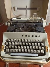 Vintage Schreibmaschine Consul. Tschechoslowakei. funktioniert