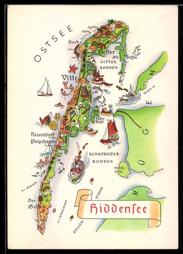 Neuendorf hiddensee - ak,