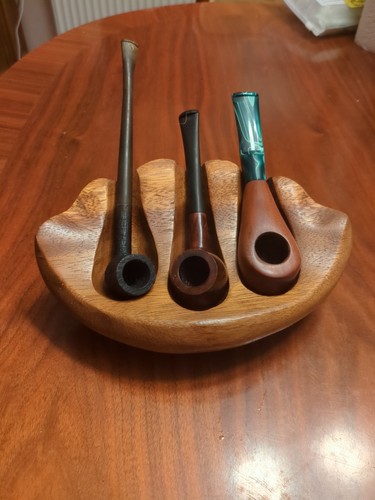 Pfeifen 3er set mit ständer - pfeifen,
